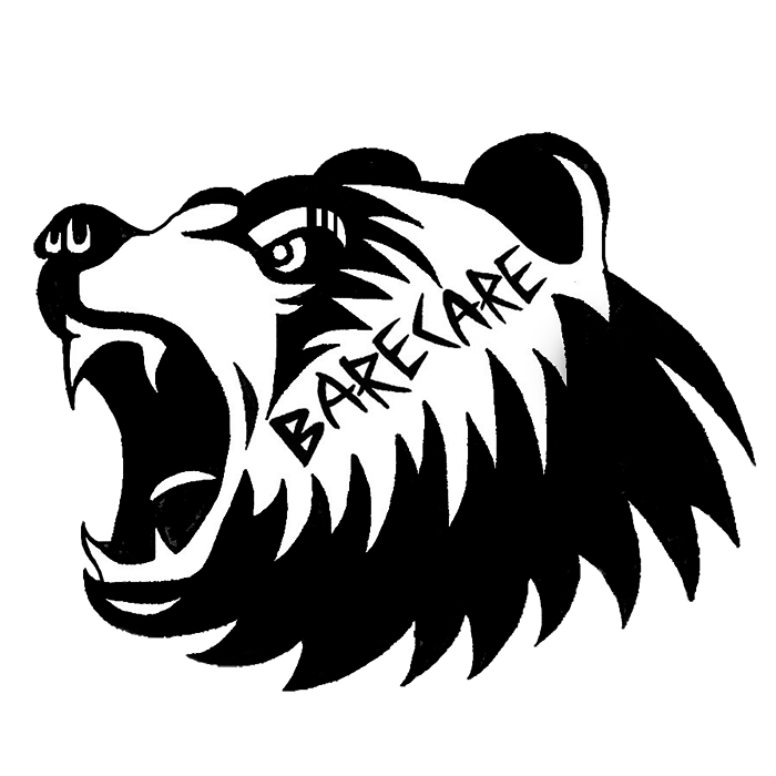 BareCare Roaring Bear Logo